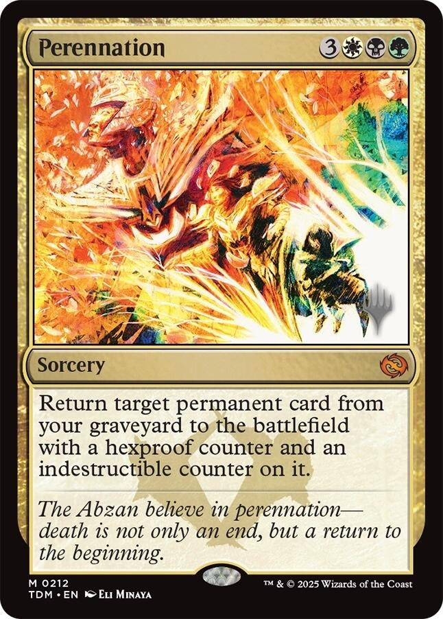 Image for Perennation (212) - Magic: The Gathering
