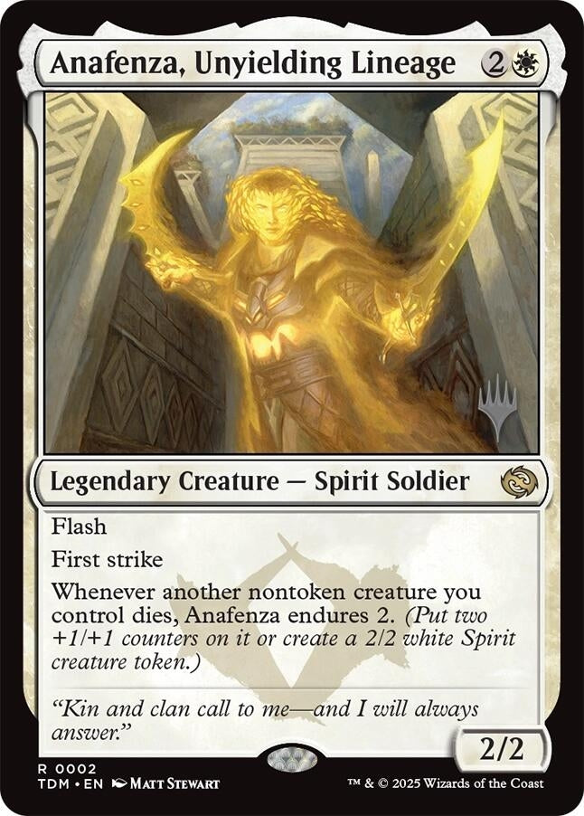 Anafenza, Unyielding Lineage (2)