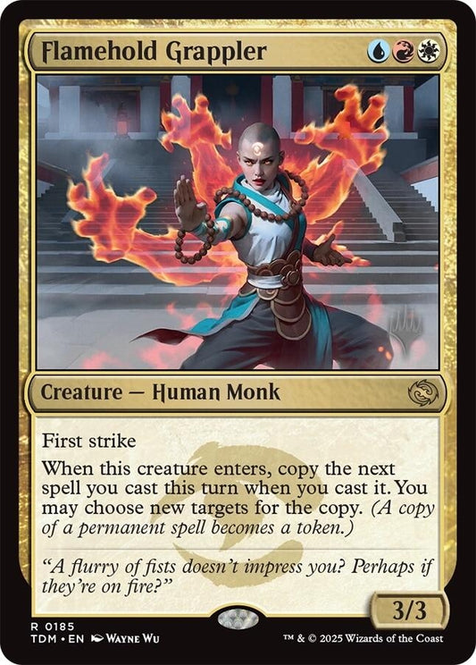 Image for Flamehold Grappler (185) - Magic: The Gathering