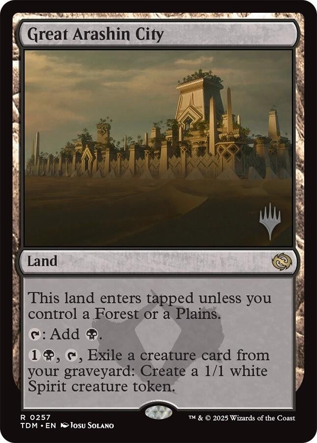 Image for Great Arashin City (257) - Magic: The Gathering