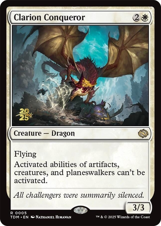 Image for Clarion Conqueror (5) - Magic: The Gathering