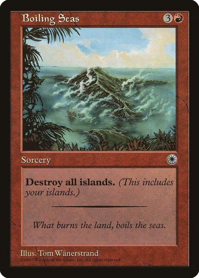 Image for Boiling Seas - Magic: The Gathering