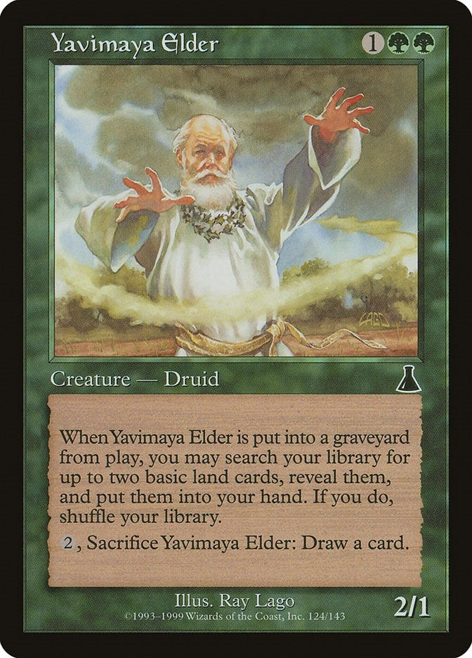 Image for Yavimaya Elder (124) - Magic: The Gathering