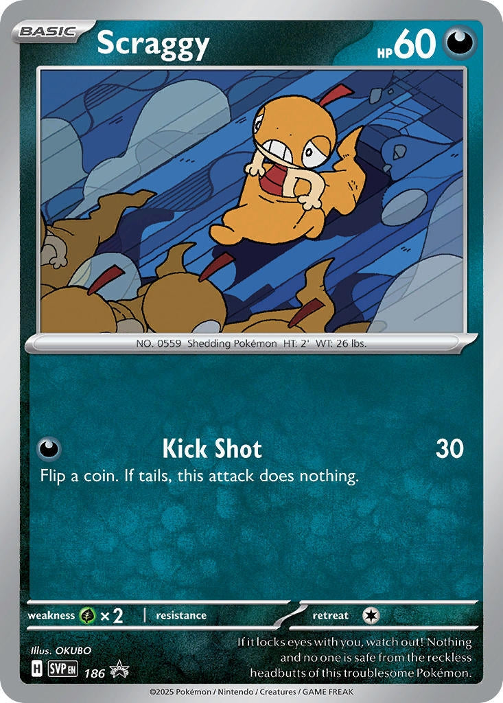 Image for Scraggy - 186 (186) - Pokemon