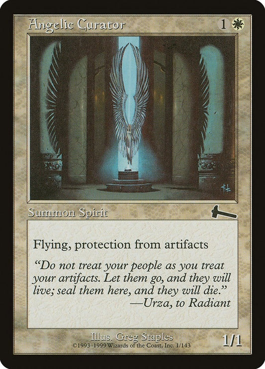 Image for Angelic Curator (1) - Magic: The Gathering