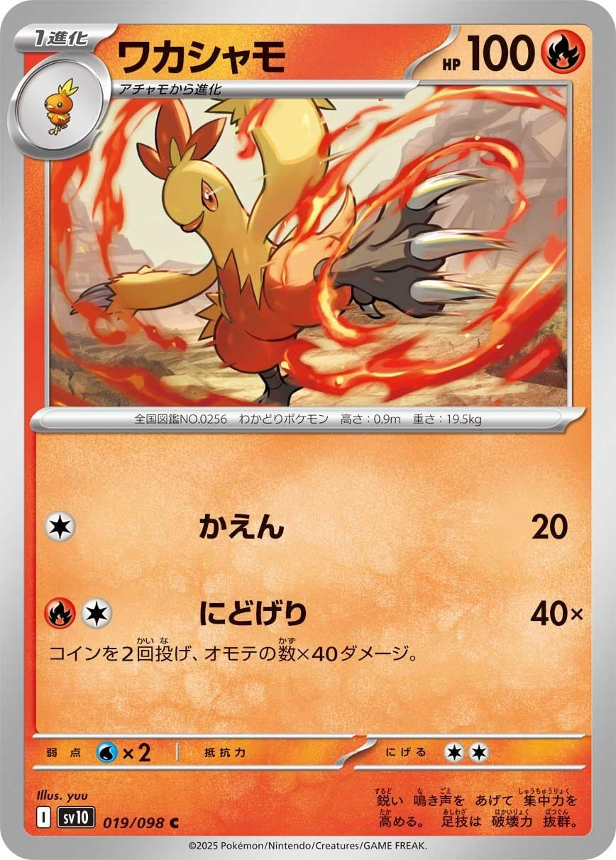 Image for Combusken (019/098) - Pokemon Japan