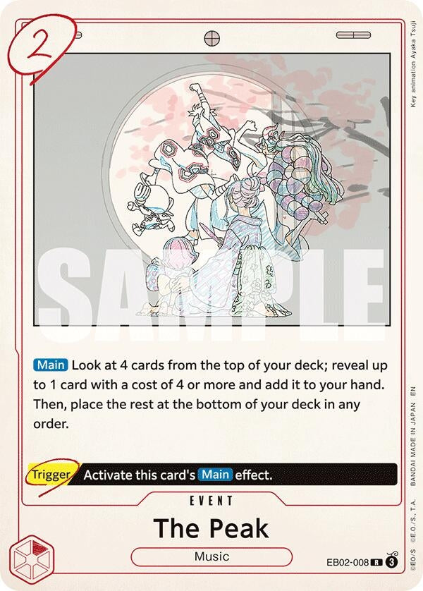 Image for The Peak (EB02-008) - One Piece Card Game