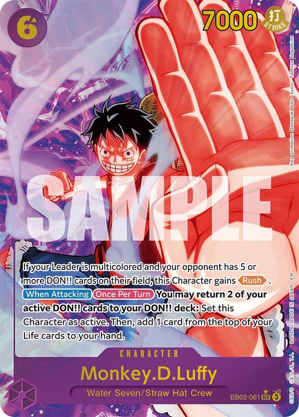 Image for Monkey.D.Luffy (061) (Alternate Art) (EB02-061) - One Piece Card Game