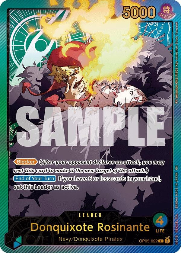 Image for Donquixote Rosinante (SPR) (OP05-022) - One Piece Card Game