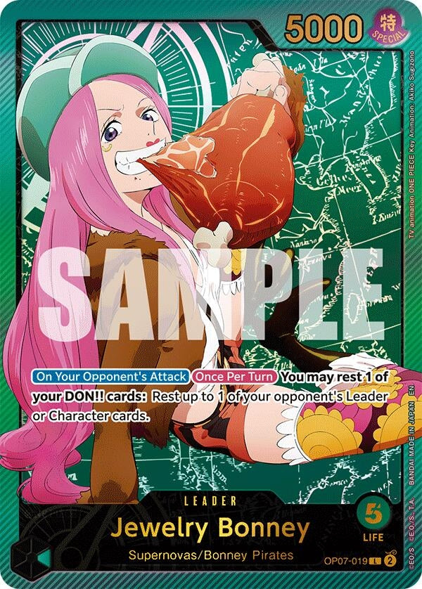 Image for Jewelry Bonney (SPR) (OP07-019) - One Piece Card Game