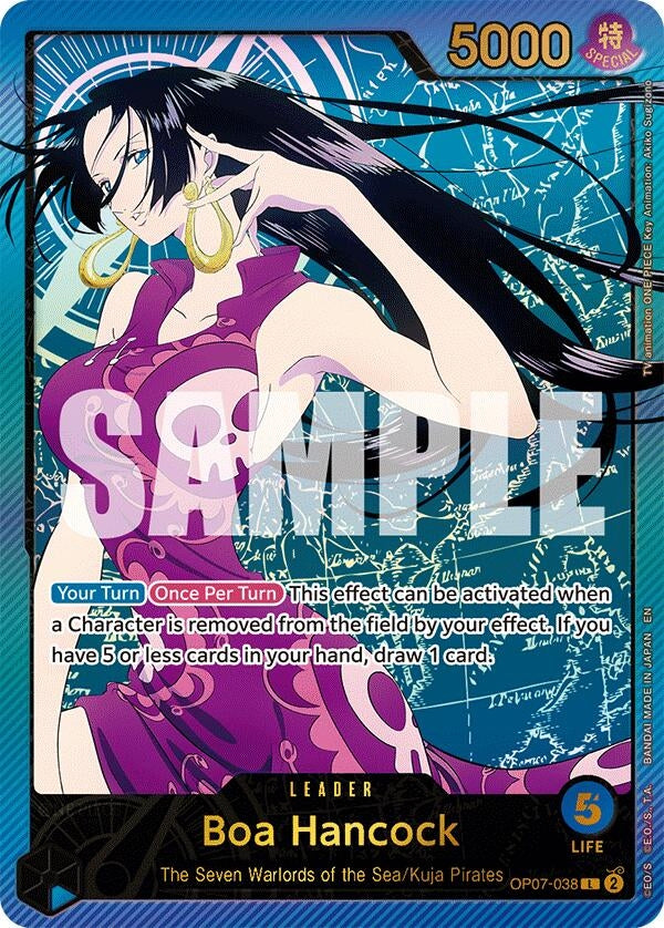 Image for Boa Hancock (SPR) (OP07-038) - One Piece Card Game