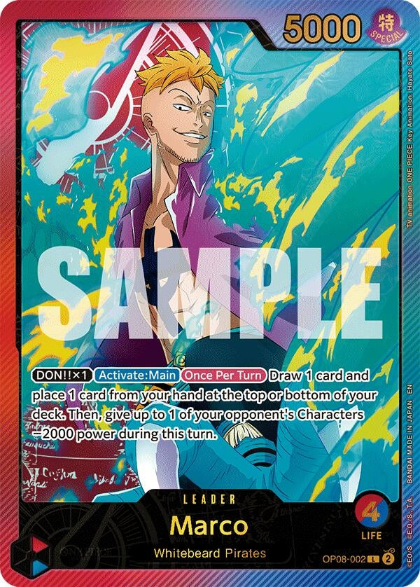 Image for Marco (SPR) (OP08-002) - One Piece Card Game
