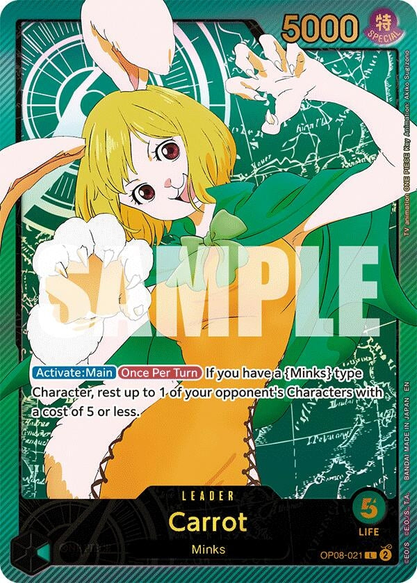 Image for Carrot (SPR) (OP08-021) - One Piece Card Game
