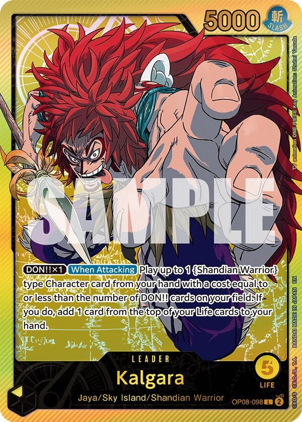 Image for Kalgara (SPR) (OP08-098) - One Piece Card Game