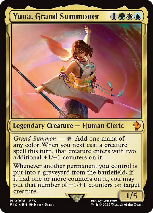 Image for Yuna, Grand Summoner (8) - Magic: The Gathering