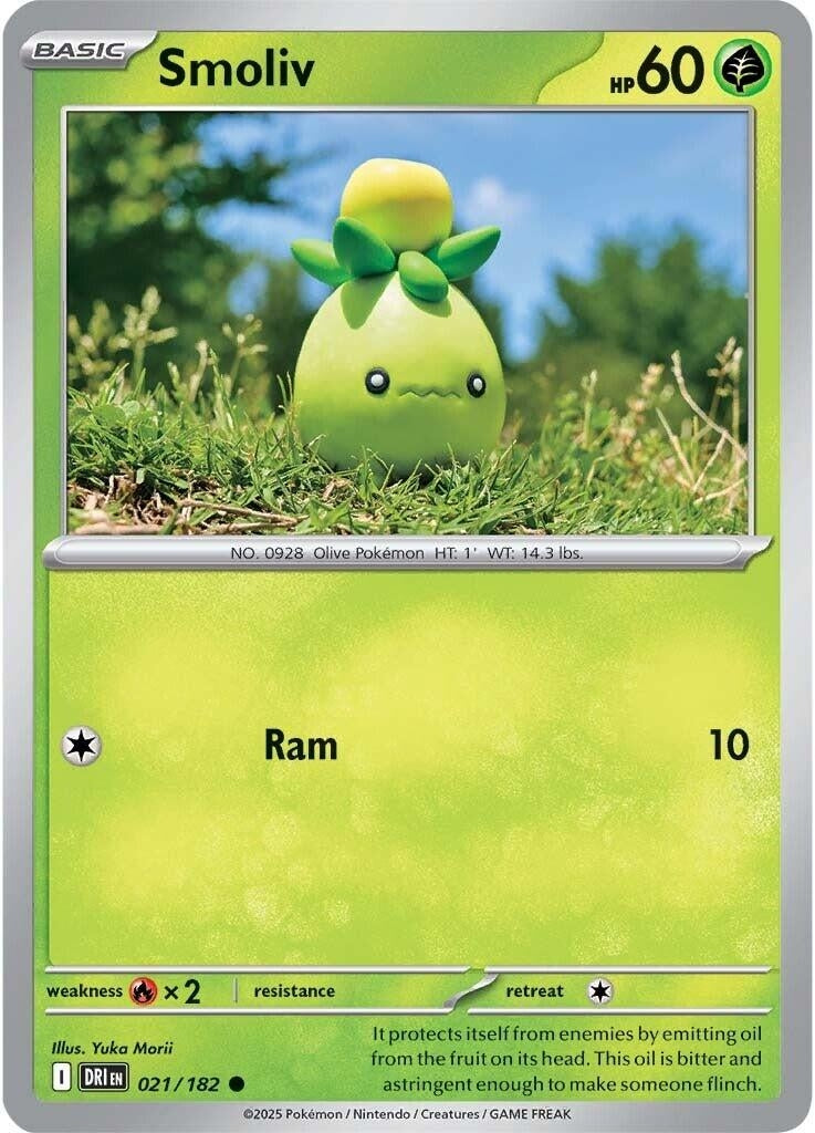 Image for Smoliv (021/182) - Pokemon
