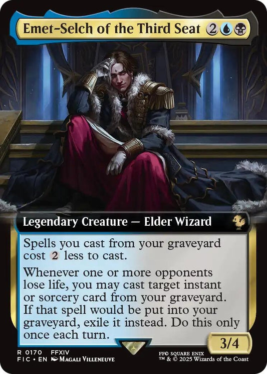 Image for Emet-Selch of the Third Seat (Extended Art) (170) - Magic: The Gathering