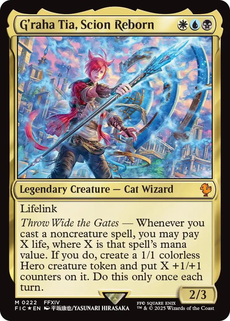 Image for G'raha Tia, Scion Reborn (Surge Foil) (222) - Magic: The Gathering