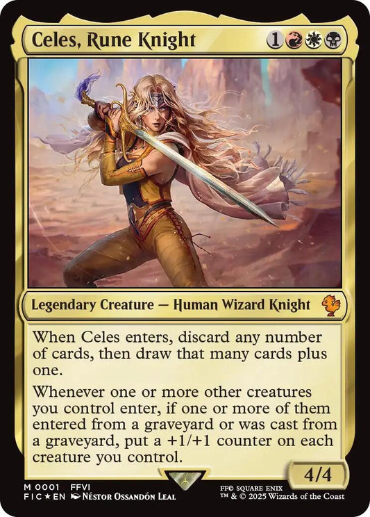 Image for Celes, Rune Knight (1) - Magic: The Gathering