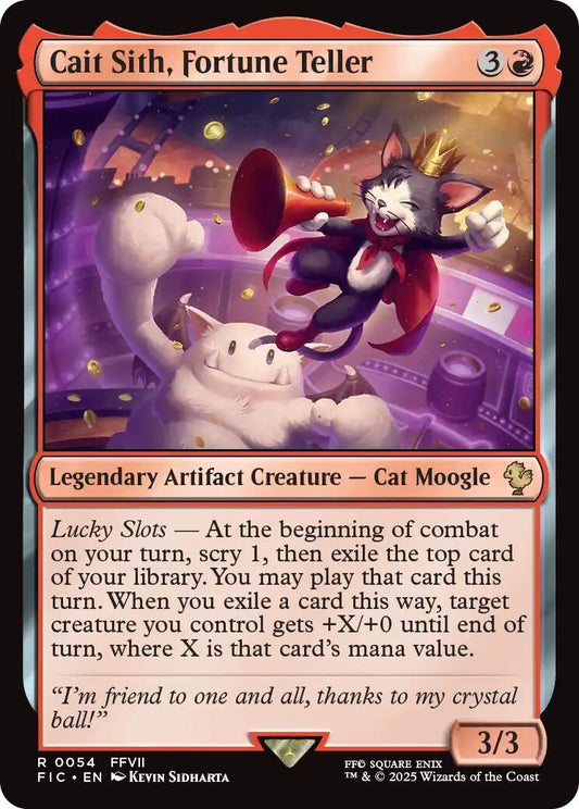Image for Cait Sith, Fortune Teller (54) - Magic: The Gathering