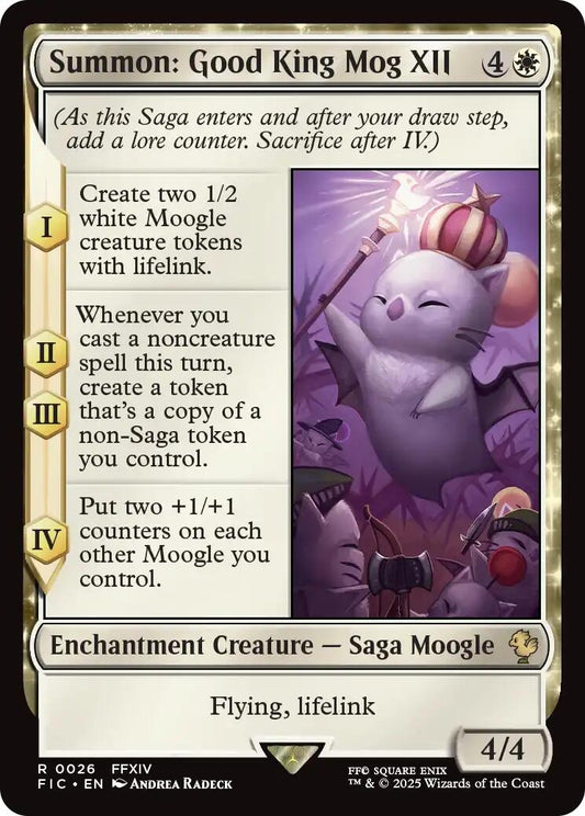 Image for Summon: Good King Mog XII (26) - Magic: The Gathering