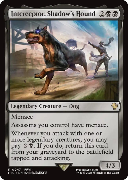 Image for Interceptor, Shadow's Hound (47) - Magic: The Gathering