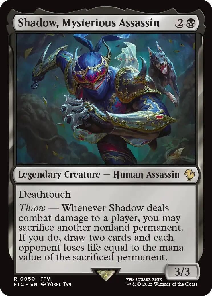 Image for Shadow, Mysterious Assassin (50) - Magic: The Gathering