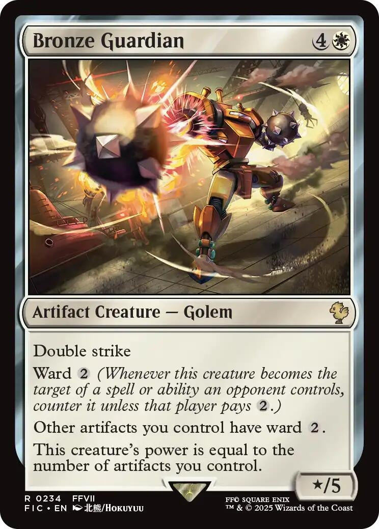 Image for Bronze Guardian (234) - Magic: The Gathering