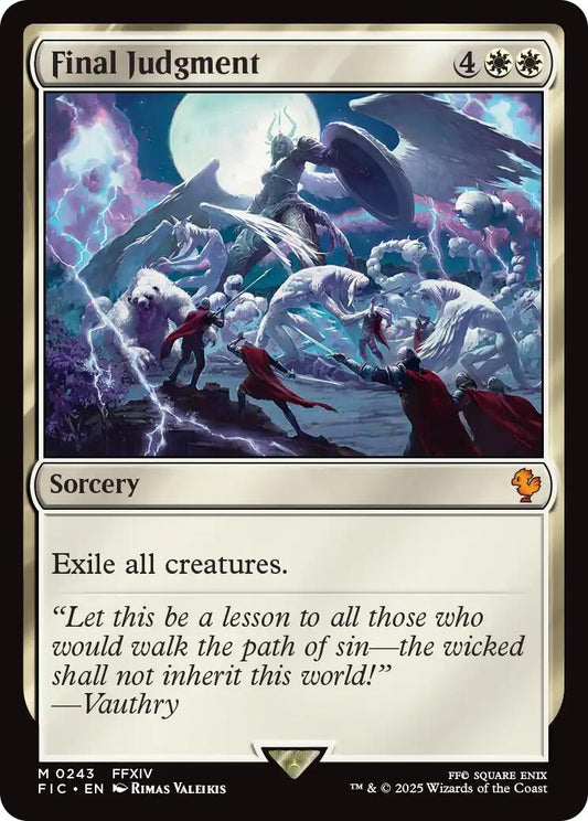 Image for Final Judgment (243) - Magic: The Gathering