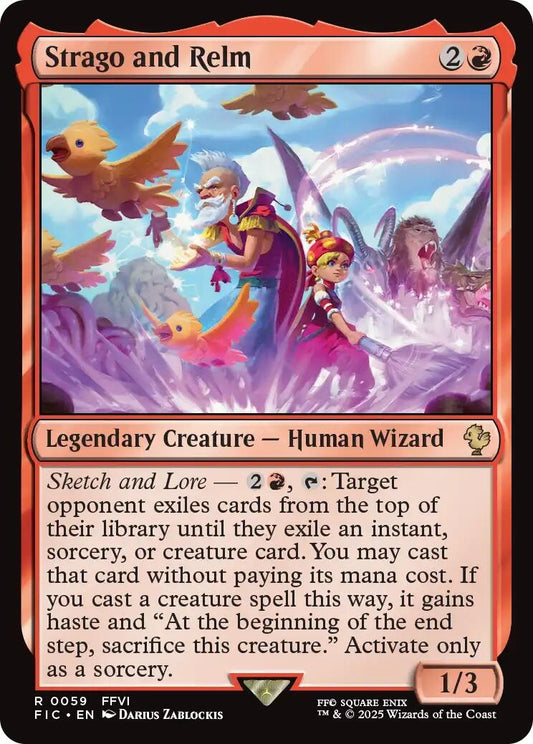 Image for Strago and Relm (59) - Magic: The Gathering