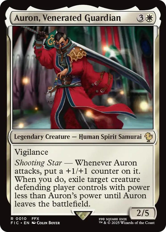 Image for Auron, Venerated Guardian (10) - Magic: The Gathering