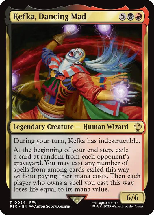 Image for Kefka, Dancing Mad (84) - Magic: The Gathering