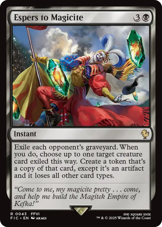 Image for Espers to Magicite (43) - Magic: The Gathering