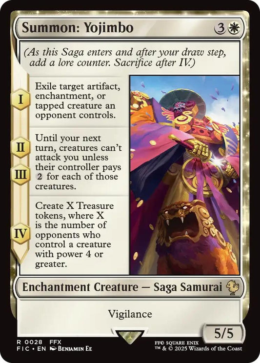 Image for Summon: Yojimbo (28) - Magic: The Gathering