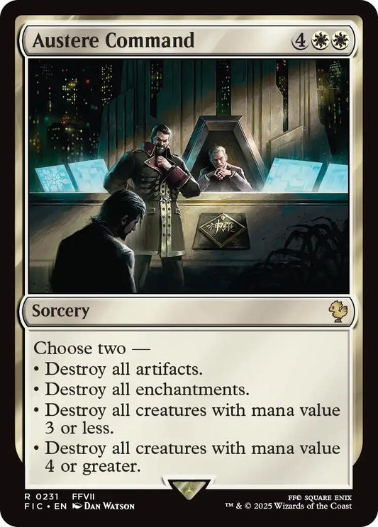 Image for Austere Command (231) - Magic: The Gathering