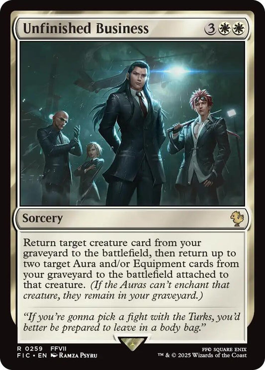 Image for Unfinished Business (259) - Magic: The Gathering