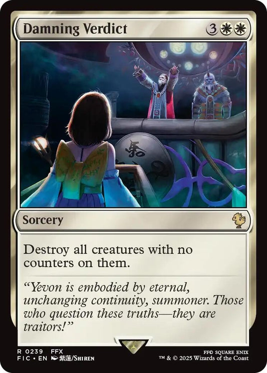 Image for Damning Verdict (239) - Magic: The Gathering