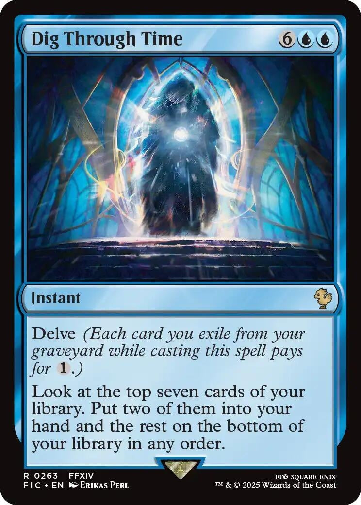 Image for Dig Through Time (263) - Magic: The Gathering