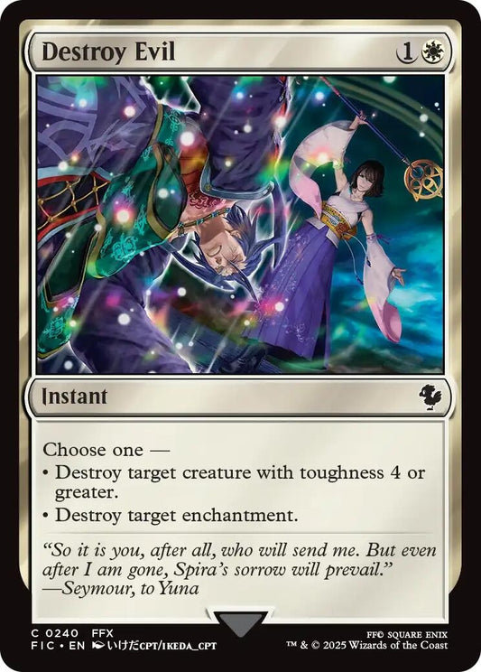 Image for Destroy Evil (240) - Magic: The Gathering