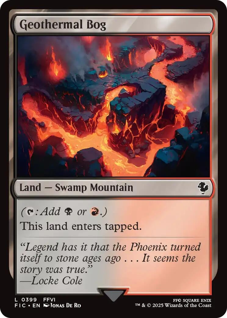 Image for Geothermal Bog (399) - Magic: The Gathering