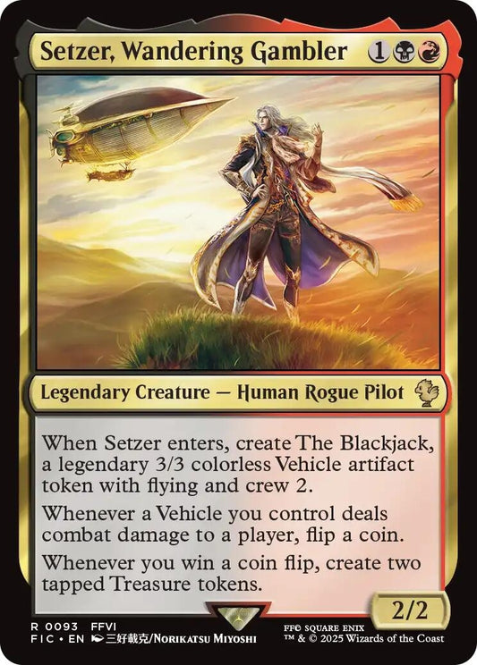 Image for Setzer, Wandering Gambler (93) - Magic: The Gathering