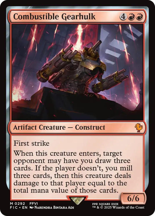 Image for Combustible Gearhulk (292) - Magic: The Gathering
