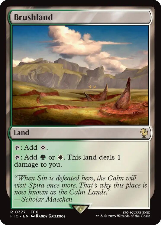 Image for Brushland (377) - Magic: The Gathering