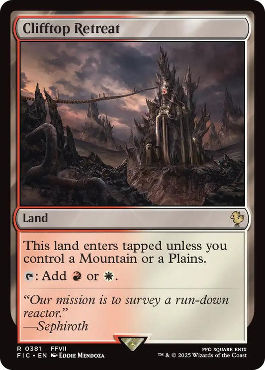 Image for Clifftop Retreat (381) - Magic: The Gathering