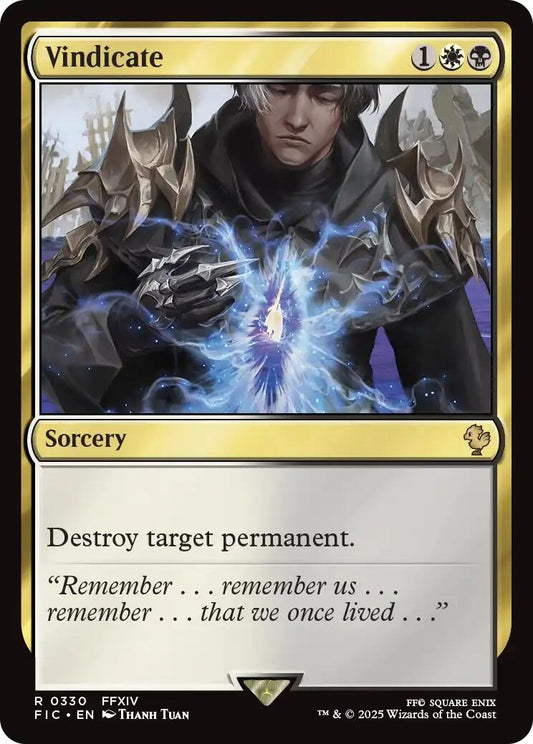 Image for Vindicate (330) - Magic: The Gathering