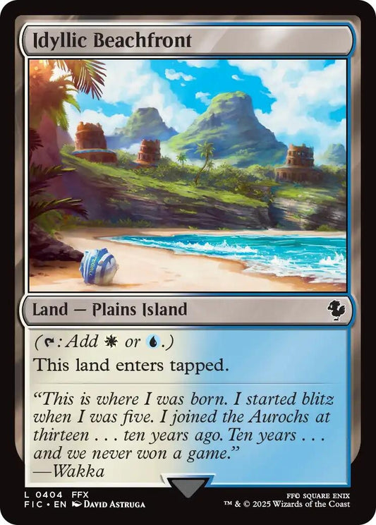 Image for Idyllic Beachfront (404) - Magic: The Gathering