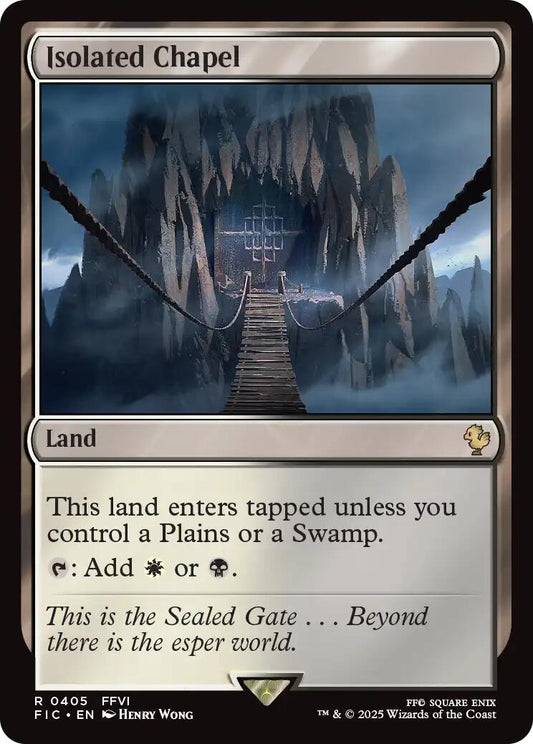 Image for Isolated Chapel (405) - Magic: The Gathering