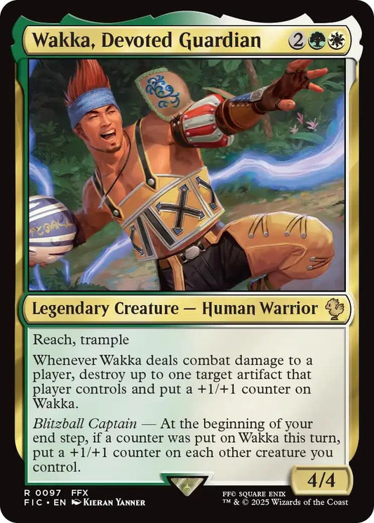 Image for Wakka, Devoted Guardian (97) - Magic: The Gathering