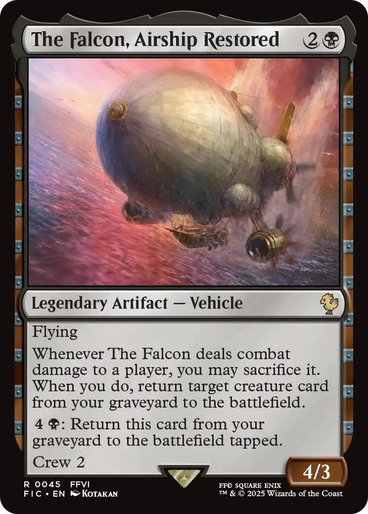 Image for The Falcon, Airship Restored (45) - Magic: The Gathering