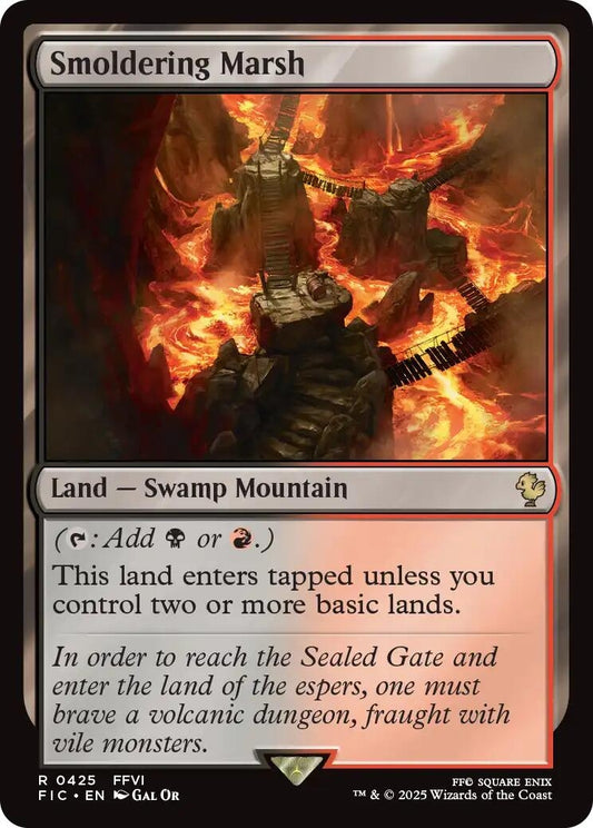 Image for Smoldering Marsh (425) - Magic: The Gathering